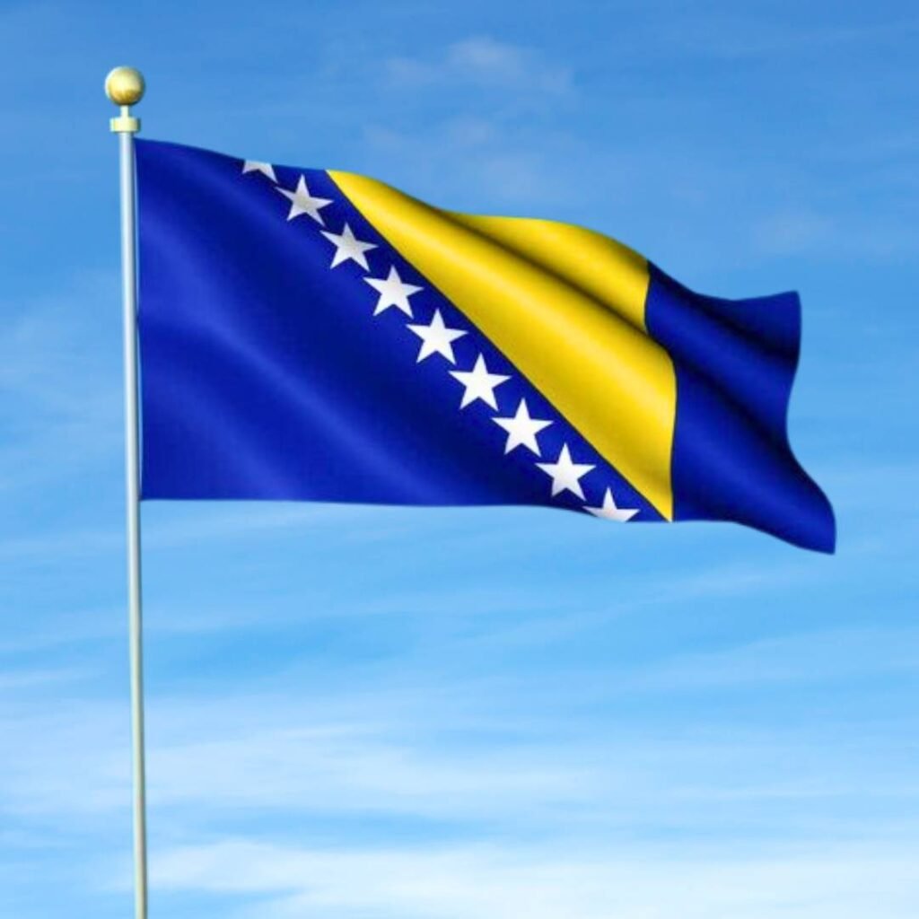 Bosnia Herzegovina Flag  DP Download