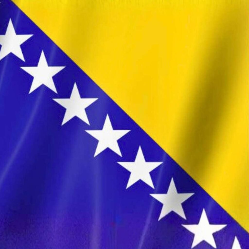 Bosnia Herzegovina Flag DP