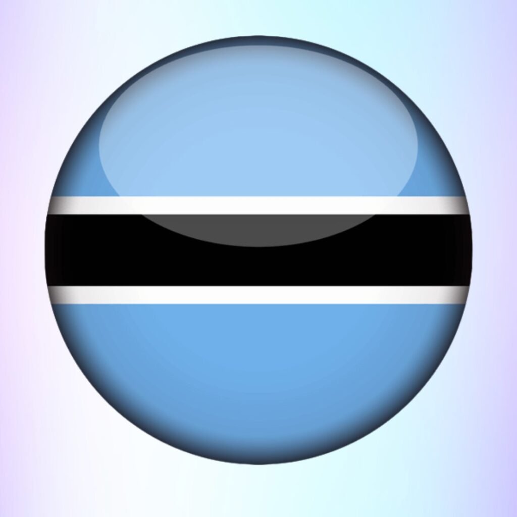 Botswana Flag  Meaning