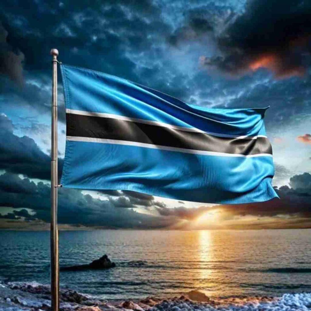 Botswana Flag DP